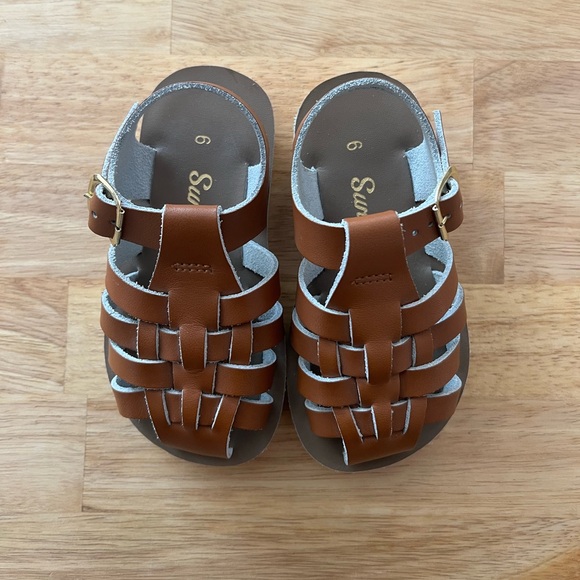 Sun-San Sailor Sandals, Baby Size 6 - Picture 2 of 12